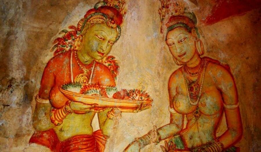 Frescos de Sigiriya