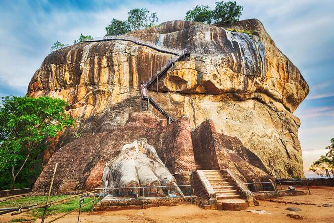 Entrada a Sigiriya
